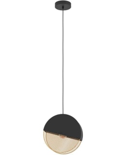 PENDANT LAMP MUMBLES BLACK/GOLD Main Image