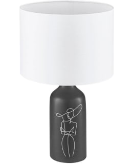 TABLE LAMP VINOZA BLACK/WHITE Main Image