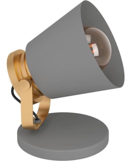 TABLE LAMP TWICKEN GREY/GOLD Main Image