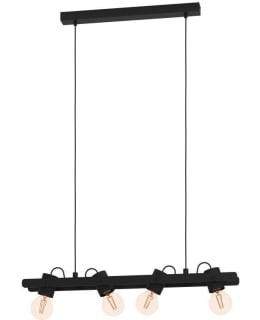PENDANT LAMP 4 PART PLIMSOLL BLACK Main Image