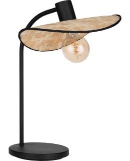 EGLO 44046 MARYWELL MUSTA/BAMBU PÖYTÄVAL Main Image