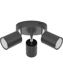 EGLO ECO RECISO GU10 BLACK 3CEILING SPOT Main Image