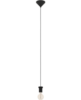 EGLO ECO CAPOLIVERI BLACK LAMP CABLE Main Image