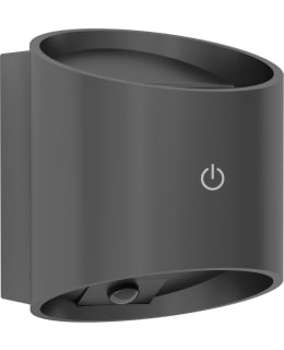 EGLO Tressanti oval 2,9W LED 3000K 280lm IP44 musta ladattava ulkoseinävalaisin Main Image