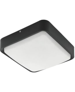 EGLO PIOVE-C MUSTA LED ULKOKATTOVALAISIN Main Image