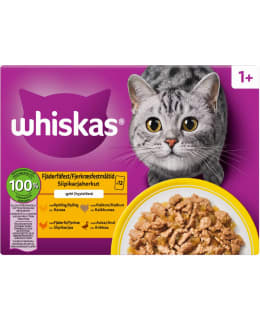 WHISKAS 1+ 12X85G SIIPIKARJAHERKUT HYYT Main Image