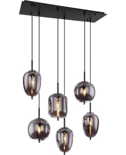 GLOBO BLACKY MU/SAVU 6XE14 RIIPPUVAL Main Image