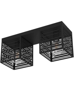 CEILING LAMP 2 PART PIEDRITAS BLACK Main Image