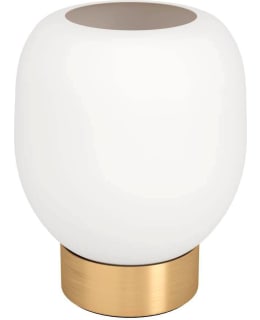 TABLE LAMP MANZANARES BRASS/GOLD/WHITE Main Image
