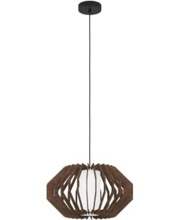 PENDANT LAMP RUSTICARIA BROWN/WHITE Main Image