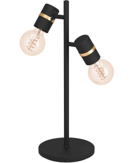 TABLE LAMP LURONE BLACK/BRASS Main Image