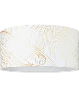 CEILING LAMP BUCAMARANGA WHITE/GOLD Main Image