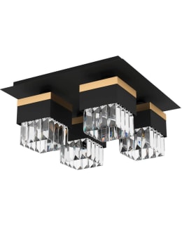 CEILING LAMP BARRANCAS BLACK/GOLD Main Image