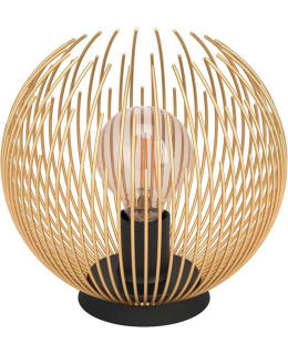 TABLE LAMP VENEZUELA GOLD/BLACK Main Image