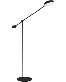 FLOOR LAMP CLAVELLINA BLACK/WHITE Main Image