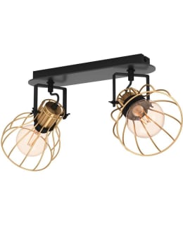 SPOT LIGHT 2 PART SAMBATELLO BRASS/BLACK Main Image