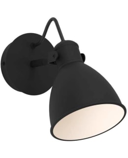 WALL LAMP SAN PERI 1 BLACK/WHITE Main Image
