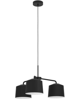 PENDANT LAMP CAGUANES BLACK/WHITE Main Image