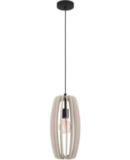 PENDANT LAMP BAJAZZARA GREY/BLACK Main Image