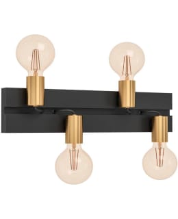 WALL LAMP MACCHIONE BLACK/BRASS Main Image