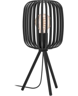 TABLE LAMP ROMAZZINA BLACK Main Image