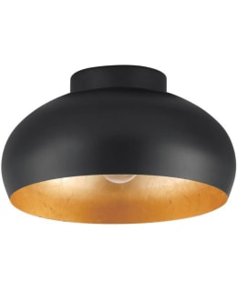 CEILING LAMP MOGANO BLACK/GOLD Main Image