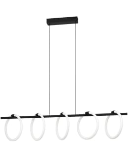 PENDANT LAMP CARANACOA BLACK/WHITE Main Image