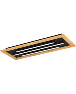 CEILING LAMP TIRRENARA BLACK/WOOD/WHITE Main Image