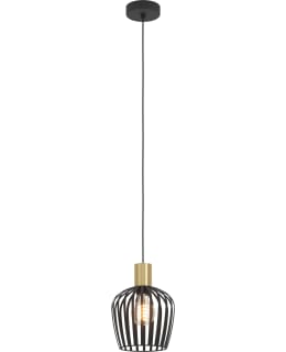 EGLO 901036 EMPOLI MESSINKI/MUSTA RIIPPU Main Image