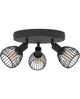 EGLO 901041 3-OS SONNINO E14 MUSTA KATTO Main Image