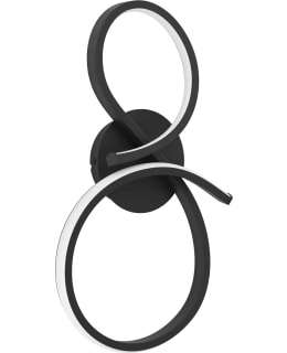 EGLO 901268 SERPINS MUSTA/VALK SEINÄVALA Main Image