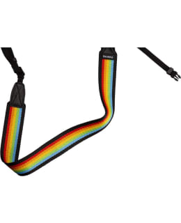 POLAROID CAMERA STRAP FLAT RAINBOW BLACK Main Image