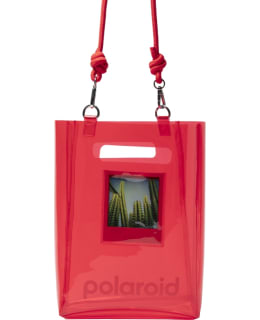 POLAROID 124925 TPU BUCKET BAG RED Main Image