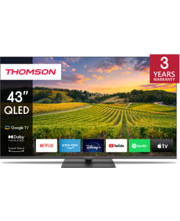 THOMSON 43" QLED UHD GOOGLE SMART TV Main Image