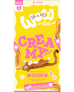 WOW CAT CREAMY SNACK KANALLA 5X16G KIS Main Image