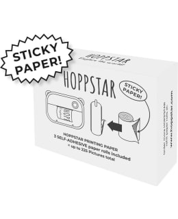 HOPPSTAR 3X PAPER ROLLS WHITE, STICKY Main Image