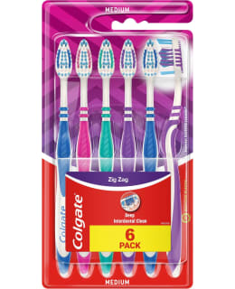 COLGATE ZIGZAG PLUS ANTIBAC MED 6-PACK Main Image