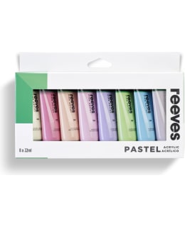 REEVES 22ML X 8 PASTELLI AKRYYLIVÄRI Main Image