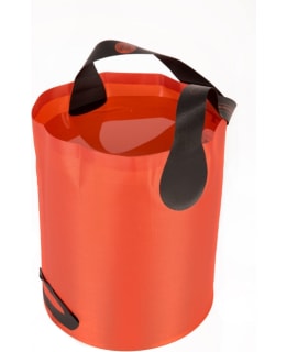 STS FOLDING BUCKET NYLON 10L RED ASTIA Main Image
