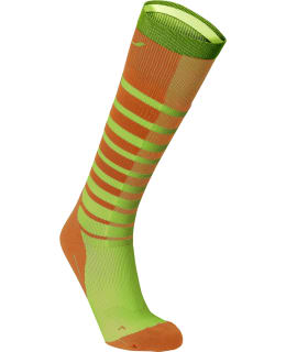 2XU STRIPD COMPR SOCK MA4007E SBO/BG S Main Image