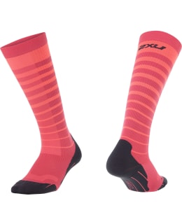 2XU STRIPED COMPR SOCK WA4008E FCL/FNP S Main Image