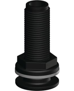 TRUDESIGN 1/2" MUSTA LÄPIVIENTI Main Image