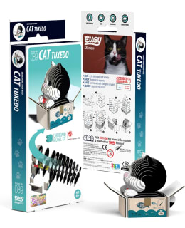 EUGY CAT - TUXEDO 3D PALAPELI Main Image