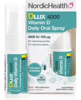 NORDIC HEALTH DLUX 4000 25ML RAVINTOLISÄ Main Image