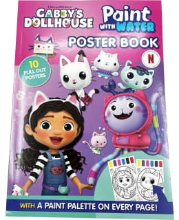 GABBY’S DOLLHOUSE PAINT WITH WATER KIRJA Main Image