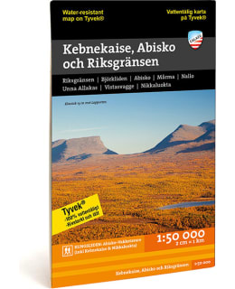 CALAZO KEBNEKAISE ABISKO RIKSGRÄN KARTTA Main Image