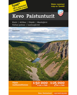 CALAZO KEVO, KUIVI & PAISTUNTURIT KARTTA Main Image