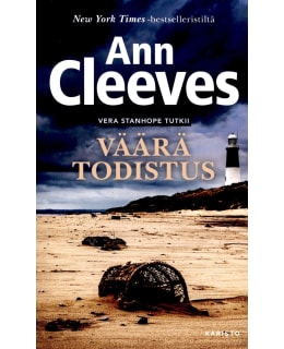 CLEEVES, ANN: VÄÄRÄ TODISTUS POKKARI Main Image
