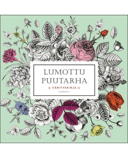 LUMOTTU PUUTARHA AIKUISTEN VÄRITYSKIRJA Main Image
