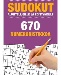 SUDOKUT 670 NUMERORISTIKKOA Main Image
